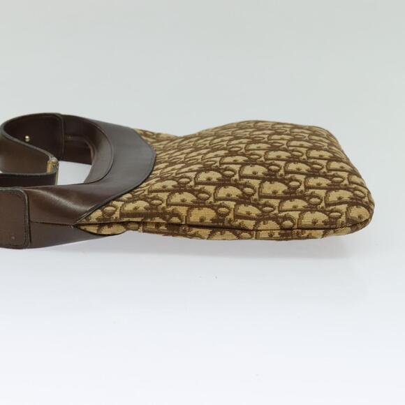 DIOR Trotter Canvas Shoulder Bag Brown - Picture 4 of 12